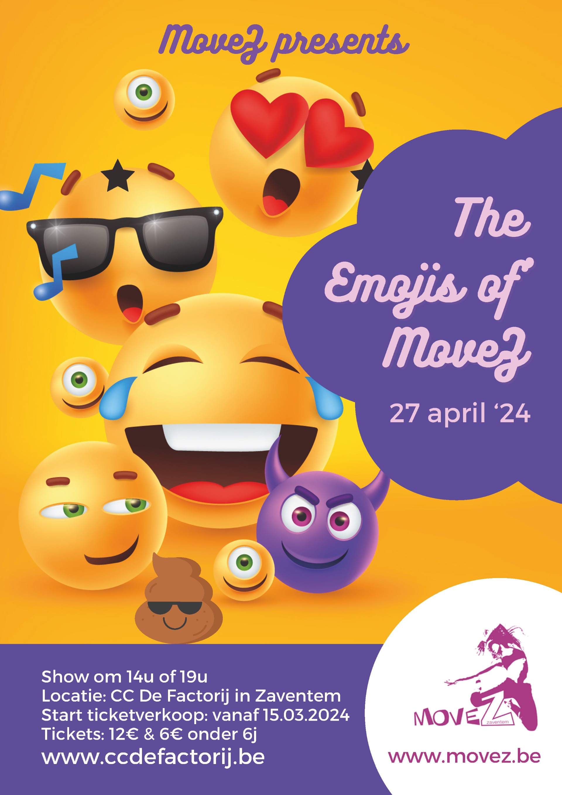 Met hun show 'Emojis of MoveZ'